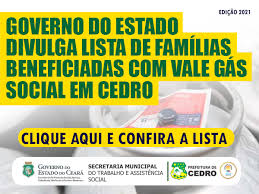 Hoje vamos falar sobre o vale gás social 2021. Governo Do Estado Divulga Lista De Familias Beneficiadas Com Vale Gas Social