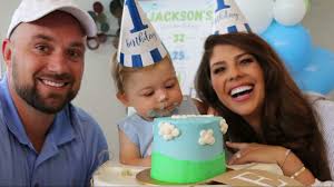 Laura Caso shows off pictures of son Jackson's first birthday party