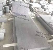 Europe Style Ordinary Light Grey Granite Tombstone - Granite ...