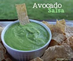 A similar sauce made with a main ingredient other than tomatoes peach salsa. Copy Cat El Pollo Loco Avocado Salsa Avocado Salsa Food Recipes