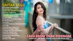 7 lagu batak populer yang bisa dinyanyikan. Lagu Batak Enak Didengar Lagu Batak Terbaru 2020 Youtube