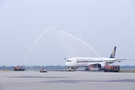 Unfortunately, these flights do not appear to be operating at the moment. Dusseldorf Begrusste Singapore Airlines A350 Austrian Wings