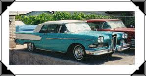 Image result for Spruce Green 1958 Edsel