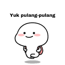 Jadi memang beragam dan unik. Pulang Pulang Pentol Stiker Just Go Home Kartu Lucu Menggambar Emoji Stiker