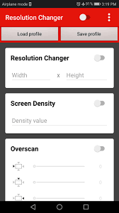 It will result like you change screen resolution. Screen Resolution Changer Display Size Density For Android Apk Download