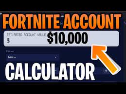 Epic games account value calculator. How Much Money Is My Fortnite Account Worth Calculator Youtube