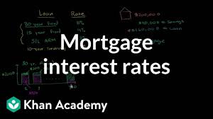 Mortgage Interest Rates Video Mortgages Khan Academy