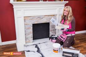 Check spelling or type a new query. Diy Fireplace Makeover How To Install Faux Rock Facing