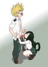 Rule34 - If it exists, there is porn of it / katsuki bakugou, tsuyu asui /  4012279