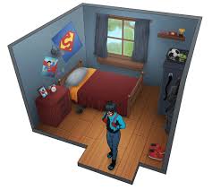 CamoHouse Jon Kent Room - secret desires awaken in this story