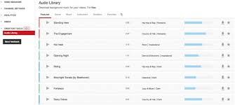 Here you can find and free download instrumental background music for your creative projects. Get Free Music Tracks For Your Videos Through The New Youtube Audio Library