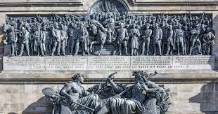 „die toten der beiden weltkriege mahnen zum frieden angebracht. Germania Als Zeitzeugin Gesamtkunstwerk Am Rhein Niederwalddenkmal Rudesheim Teil 2