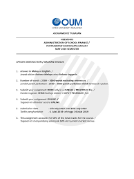 Then be born into a malay speaking family! Assignment Tugasan Business