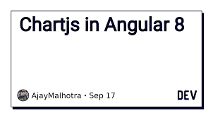 chartjs in angular 8 dev community