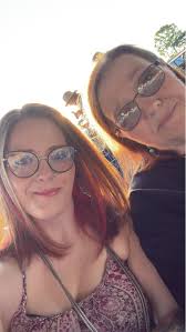 Giving away bracelets at Wynonna Judd's concert