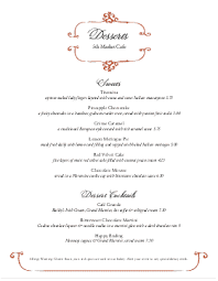 The lunch menu includes a prix fixe option that's a great deal for fine dining. French Dessert Menu Desserts Menu Menu Template Fine Dining Menu