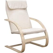 Mia Bentwood Reclining Chair Natural Beige Walmart Com Bentwood Chairs Chair Upholstered Chairs