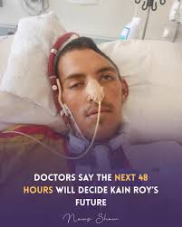The clock is ticking for Kain Roy. After being thrown from his car in a  violent crash earlier this year, Kain has lived