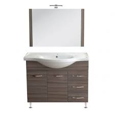 Possono acquistare gli acquirenti lavandino bagno con mobile che offrono specifiche simili su internet. Mobile Bagno 105 Cm Con Lavabo E Specchio Palissandro Antonella 16970