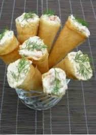 Cornets De Brick Au Saumon Recette Recettes De Cuisine Brick Au Saumon Recette