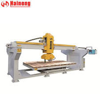Miter 3 Axis Monoblock Bridge Saw Granite Sawing Machine Stone Cutting  Machine