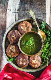 Sprouted Ragi Finger Millet Cutlets Ekgaon Project Recipe Sprout Recipes Cutlets Sprouts