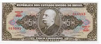 We did not find results for: Brazil 5 Cruzeiros 1964 Pick 176d Numastic Com