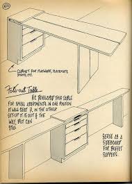 Fold Out Table Could Probably Diy This And Make An Awesome Craft Fabric Table Di 2020 Meja Kerja Mebel Dan Kreatif