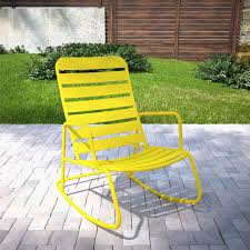 You may have thought you had to sacrifice that rocking capability in an outdoor folding chair, but this one from gci delivers that smooth rocking motion and still folds flat for easy storage or transportation. 30 Outdoor Rocking Chairs To Peruse