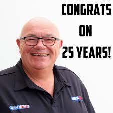 WHAT A MILESTONE! Today at the station, we're celebrating one of our own... Garry  Ross has been working here for 25 years today! Whether you've advertised  with us over the years, or