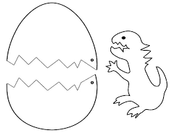 Free printable happy birthday sister →. Dinosaurus Broken Egg Coloring Pages Best Place To Color