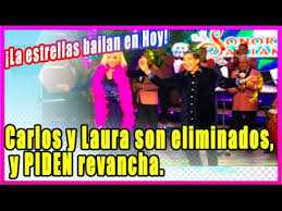 Lura bozzo y galilea montijo 'hacen las pases' en vivo: La Estrellas Bailan En Hoy Carlos Bonavides Y Laura Bozzo Son Eliminados Piden Revancha Youtube