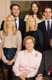 The youngest child of king constantine and queen anne marie of greece, prince philippos was born on 26 april 1986 at st mary's hospital in london where his family was living in exile. Portion Of A Larger Family Photo Shown Here Are Queen Anne Marie Of Greece Sitting And Clockwise F Greek Royal Family Greek Royalty Royal Family Of Greece