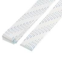 10pcs 60 Pin 0.5mm Pitch FFC Flexible Ribbon Cable for LCD Player (200mm)