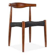 Danish Designs Elbow Chair With Weave Seat Walnut With Black Seat Walnut Chair Chair Danish Design