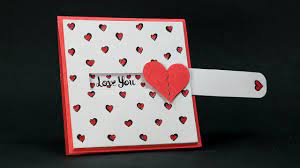 And if you love crafting with recycled materials, see our book which is filled with a whole chapter of paper roll crafts. Diy Valentine Card Love Slider Card Tutorial Youtube