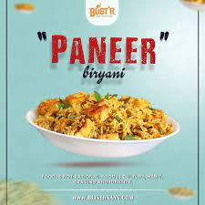 Paneer Biryani In 2021 Paneer Biryani Biryani Indian Food Recipes
