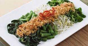 Urap Sayuran Adalah Makanan Yang Sehat Lantaran Terbuat Dari Aneka Sayuran Dengan Kandungan Vitamin Serta Mineral Ko Sayuran Makanan Sehat Masakan Indonesia