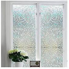Window films create the look of stained and etched glass. Bloss Static Cling Window Films For Toilet Bedroom Sitting Room Kitchen Window Stained Glass Window Film Bathroom Window Treatments Window Treatments Living Room
