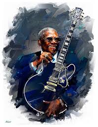 The Bb King Blues Band The Soul Of The King Bb King Art Music Blues Music Jazz Art