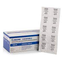 Clavamox Chew 125 Mg 30 Count Petco