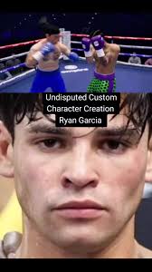 Ryan Garcia Undisputed Character model #foryou #ryangarcia  #undisputedboxing #undisputedboxingcharactercreation #fyp #boxing
