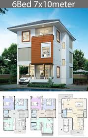 5 Ideas Home Design Plan 7x10m Samphoas Plansearchsearch Home Design Plan Home Design Plans Modern House Plans