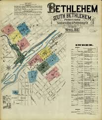 Bethlehem, Pa. [1885] - Digital Map Drawer - Penn State University  Libraries Digital Collections