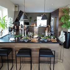 Amerikan Mutfak Modelleri Ile Evinize Modern Bir Hava Katin Mutfakdekorasyonfikirleri Amerikanmutfak Kitchendesign Evsaati Evdek Amerikan Mutfak Mutfak Evler