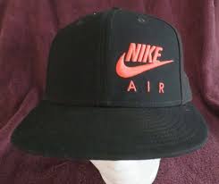 New Nike Air True Hybrid Mesh Black Orange Cap Adult Size Snap Back Hat Champion Nike Baseballcap New Nike Air Nike Snap Backs