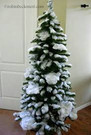 Cotton Snow Fake Christmas Trees Christmas Decorations Christmas