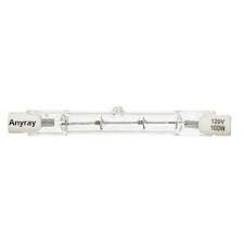 Amazing deals on this 250 watt halogen bulb at harbor freight. Anyray A1826y 100w Halogen Light Bulb 110v 120v 130v T3 J Type R7s 100 Watt Double Ended 78mm Or 3 1 8 Inch Long Buy Online In Aruba At Aruba Desertcart Com Productid 10015664