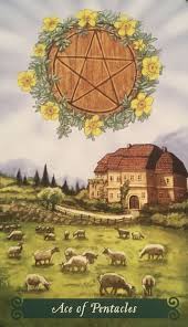 The Moving Finger Writes And Having Writ Moves On Meaning Daily Messages From The Angels Witch Tarot Ace Of Pentacles Pentacles Tarot