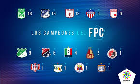 Todos Los Campeones Del Futbol Division Mayor Del Futbol Colombiano Dimayor Facebook